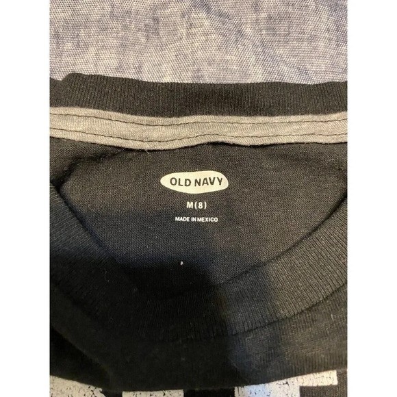 OLD NAVY JUSTICE LEAGUE KIDS T SHIRT SIZE MEDIUM VINTAGE GRAPHICS - Picture 3 of 3